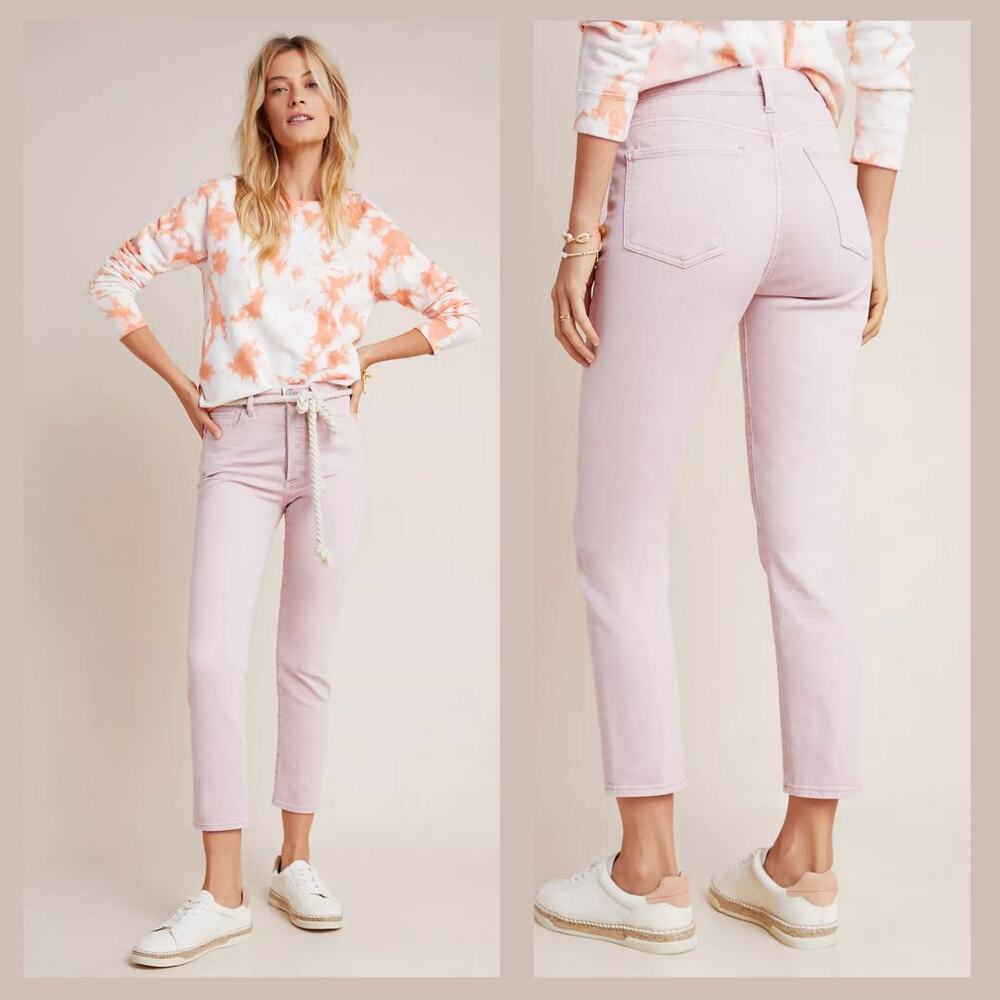 NWT Citizens of Humanity Olivia High-Rise Pink Ankle Jeans - 28 Waist